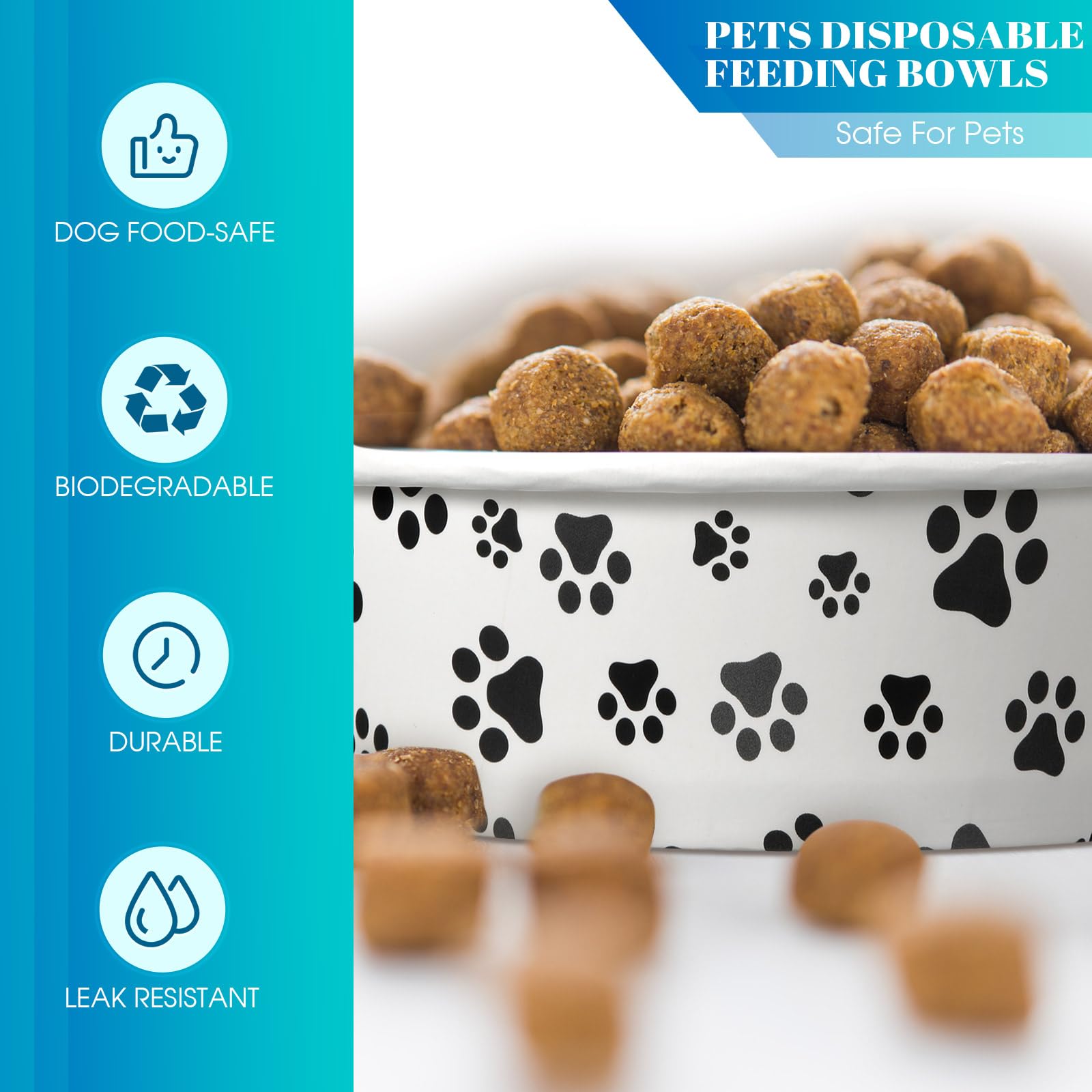 Dimensions Potchen: 149x128x45 mm, adapté pour petits chiens et chats.