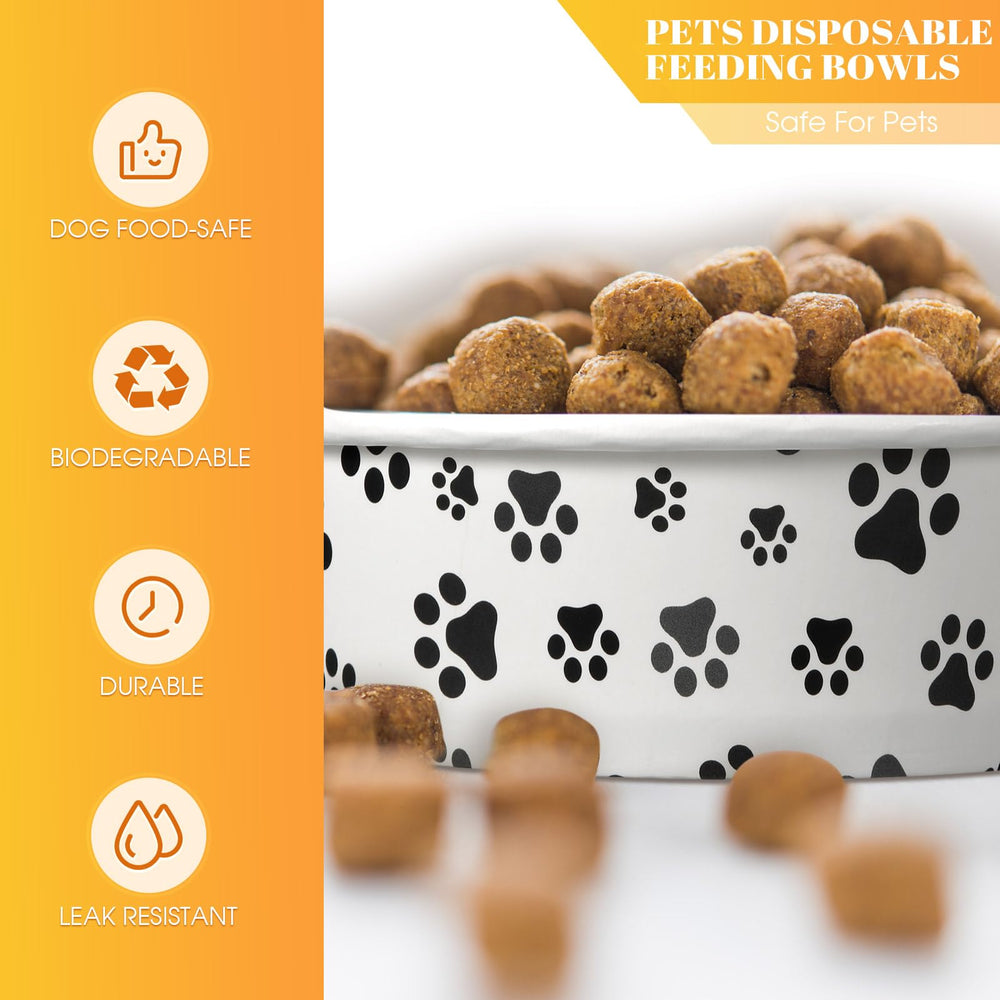 Potchen gamelles jetables idéales pour pique-niques et randonnées avec animaux.