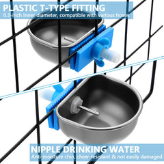 Potchen système eau multi-animaux pour hydratation partagée