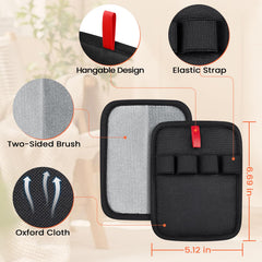 Gant électrostatique Poutilor attire les poils et poussière sans effort.