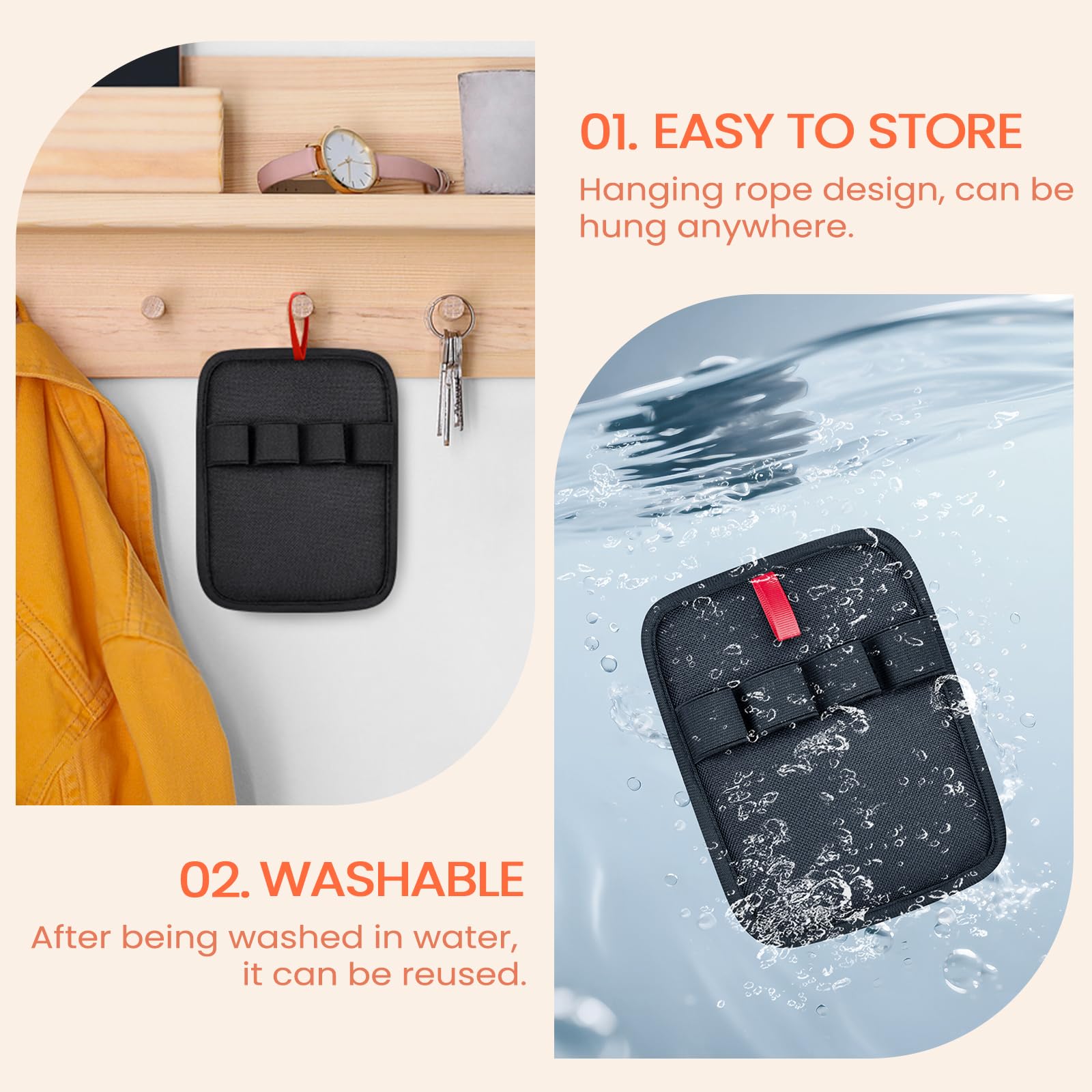Gant Poutilor portable et léger, idéal en voyage.