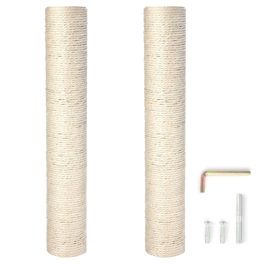 PowerKing poteau sisal naturel pour griffage durable du chat.
