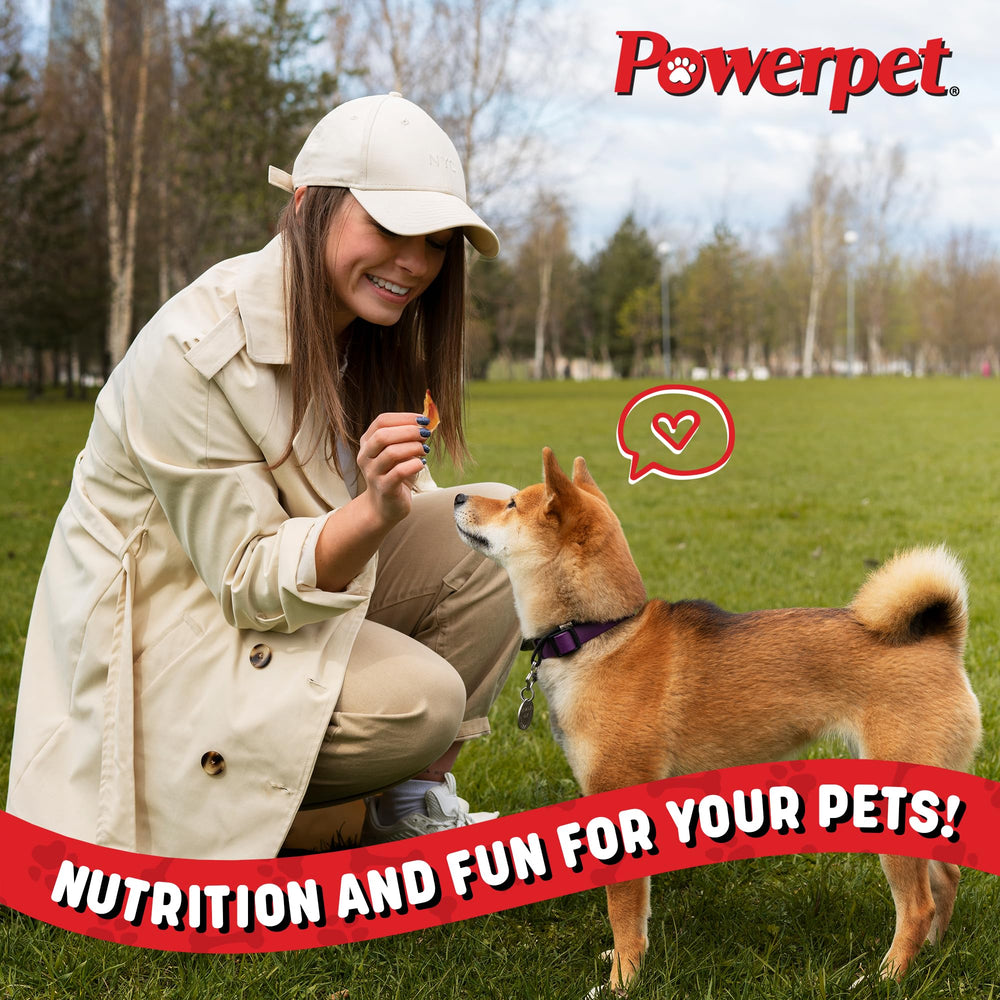 Powerpet Morceaux bâton à mâcher pack 450 g pratique et économique.