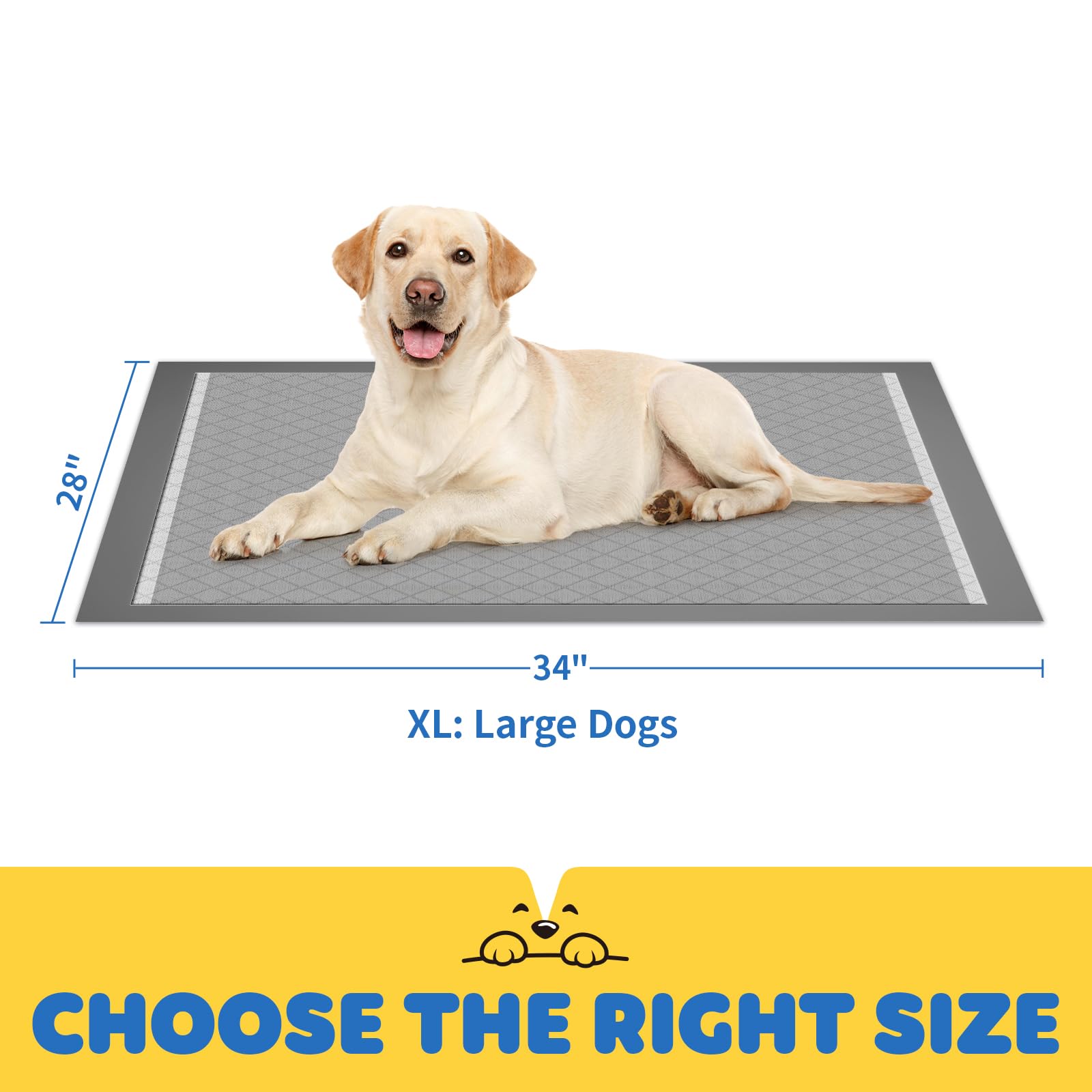 Powools lot de 100 tapis chien, solution économique.