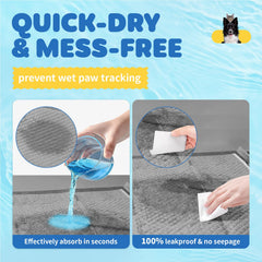 Powools tapis pheromones, attire l’animal vers l’emplacement approprié.