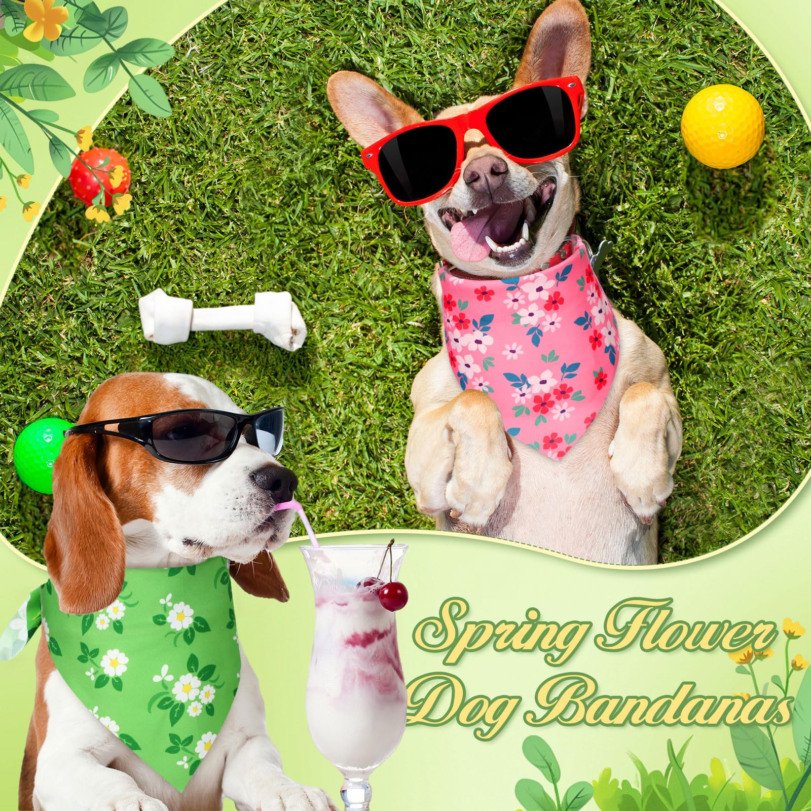 Bandana Preboun pour chien – 25 modèles variés pour un style printanier.