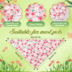 Bandana Preboun pour chien taille réglable 80x55 cm pour la plupart des chiens.