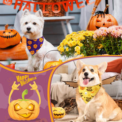 Bandanas Preboun Halloween fantôme, design charmant pour sorties et photos