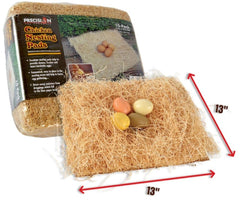 PRECISION PET pack-dix-tapis-nid prêt pour compostage après usage