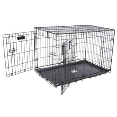 Cage PRECISION PET Provalue pour chien avec double porte et securite renforcee.