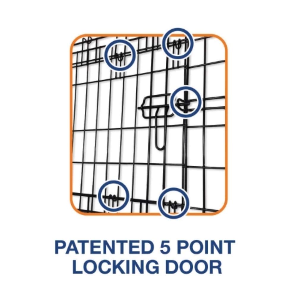 Diviseur interieur ajustable de PRECISION PET Provalue pour chiens qui grandissent.