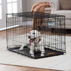 Cage PRECISION PET Provalue verrouillage a 5 points et 2 portes pour securite.