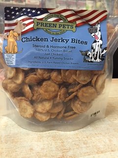 Preen Pets bouchées poulet texture croquante : plaisir sain pour chiens actifs.