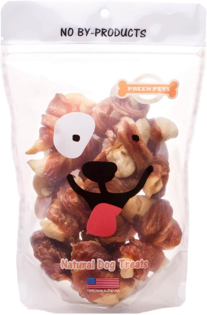 Preen Pets twist poulet-pomme, récompense savoureuse qui stimule l'entraînement