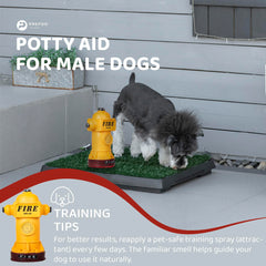 Prefdo Potty Fire Hydrant base-détails: base stable et adhérence sécurisée.