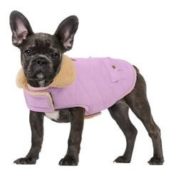 Preferhouse manteau d'hiver pour chien grande taille Lilas vue d'ensemble élégante