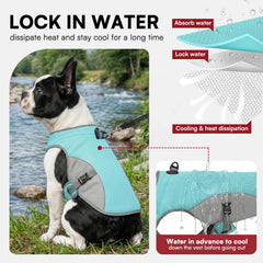 Preferhouse reglage-boucles veste chien bleu taille XL, ajustement personnalise.