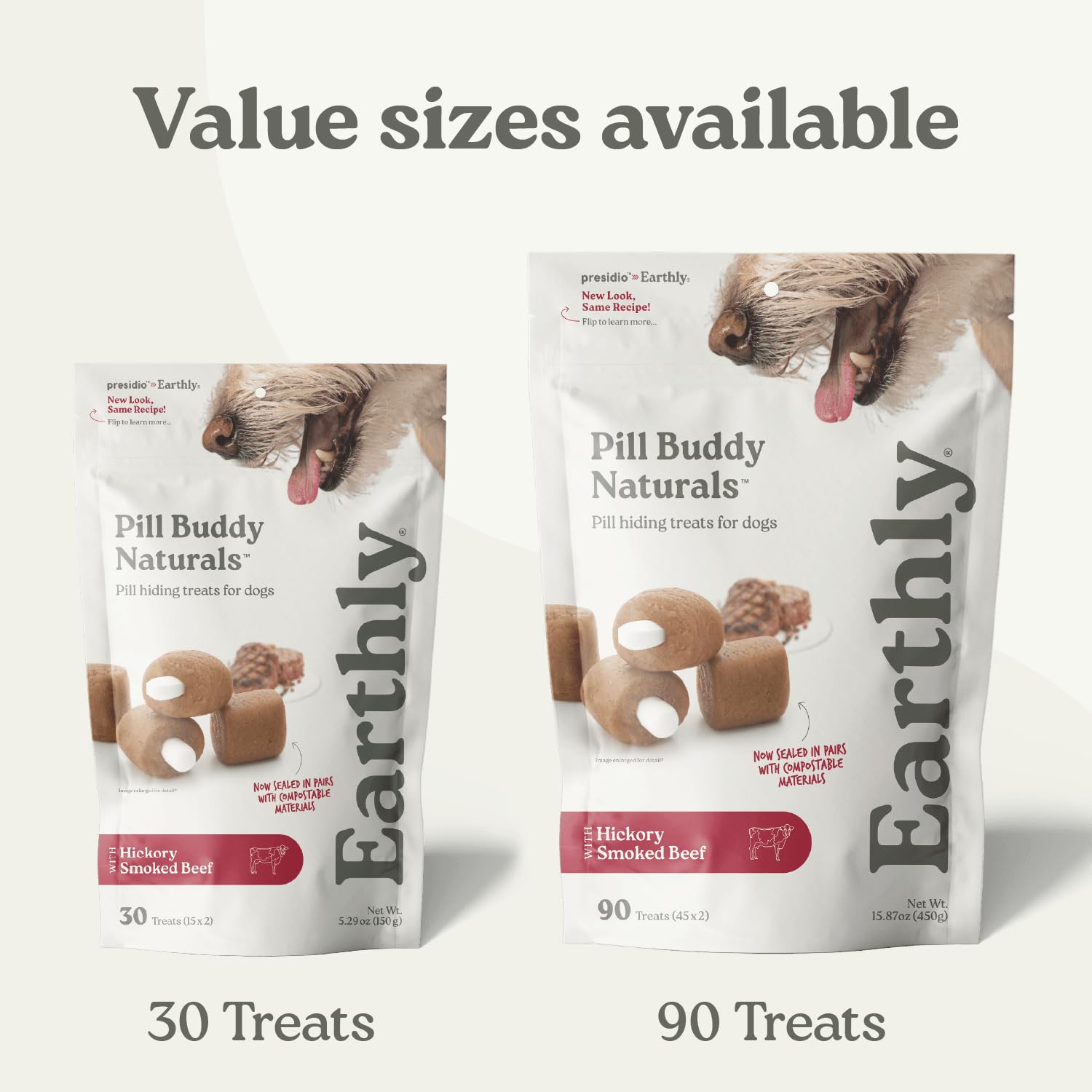 Presidio Pill Buddy gout riche masque l’odeur et le goût.