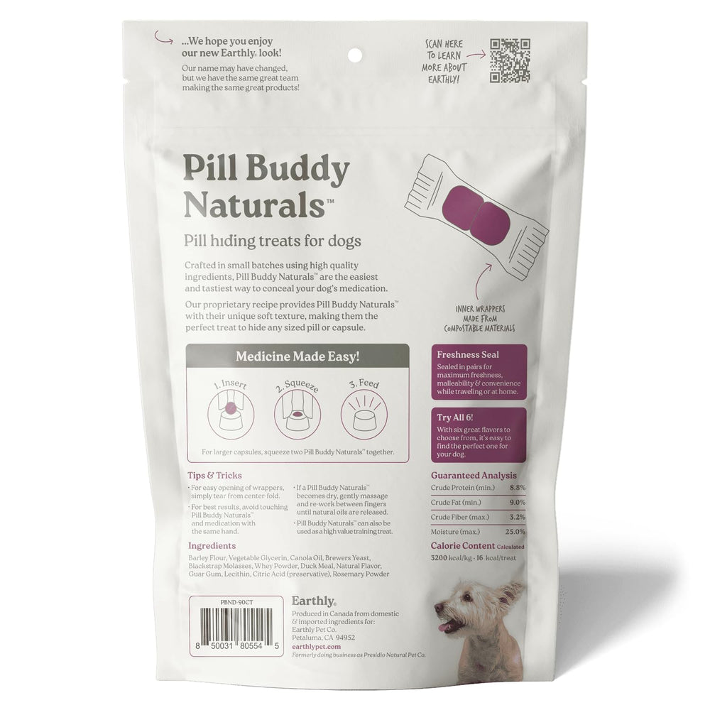 Transport et voyage facilités grâce à Pill Buddy Naturels au canard