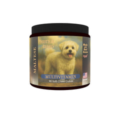 Prestige Breed Multivitamines bouteille: soutien nutritionnel quotidien pour Maltese actif