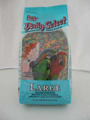 Pretty Bird Daily Select Premium, emballage 8-livres, nourriture adaptée pour grandes perruches et aras.