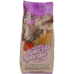 Pretty Bird International – emballage 8 livres pour oiseaux africains, pratique et durable.