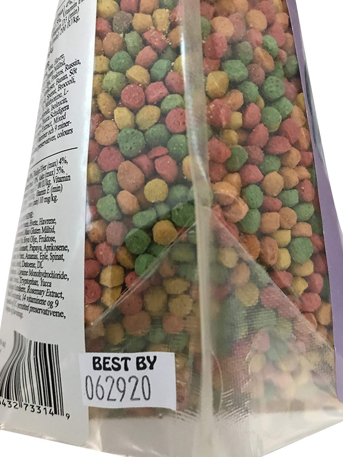 Pretty Bird Softbill Select Fructose – granulés faciles à ingérer pour oiseaux à bec souple