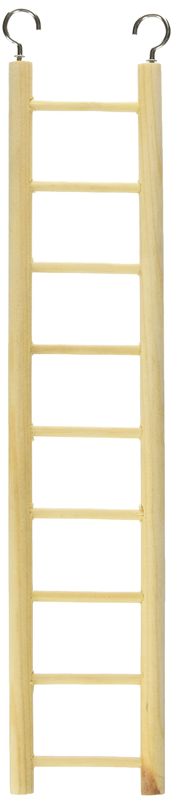 Prevue Hendryx echelle bois 9 etapes, ideal pour l'exercice et l'exploration.