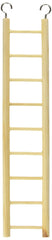 Prevue Hendryx echelle bois 9 etapes, ideal pour l'exercice et l'exploration.