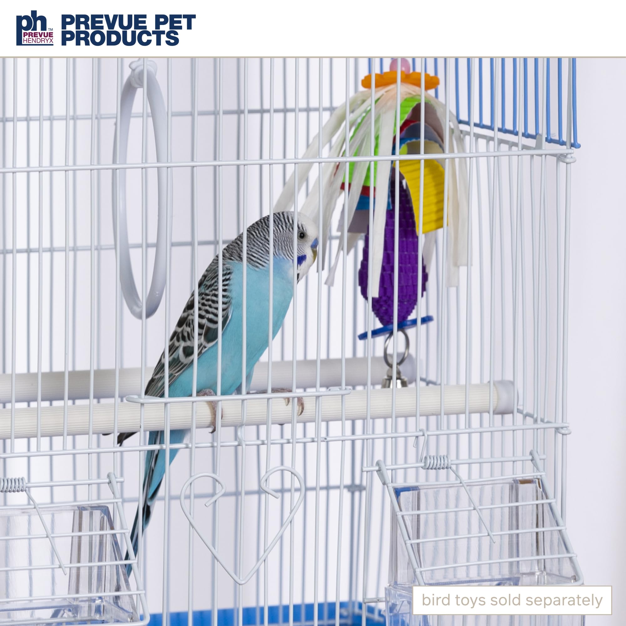 Poignee de transport pratique sur la cage Prevue Hendryx.