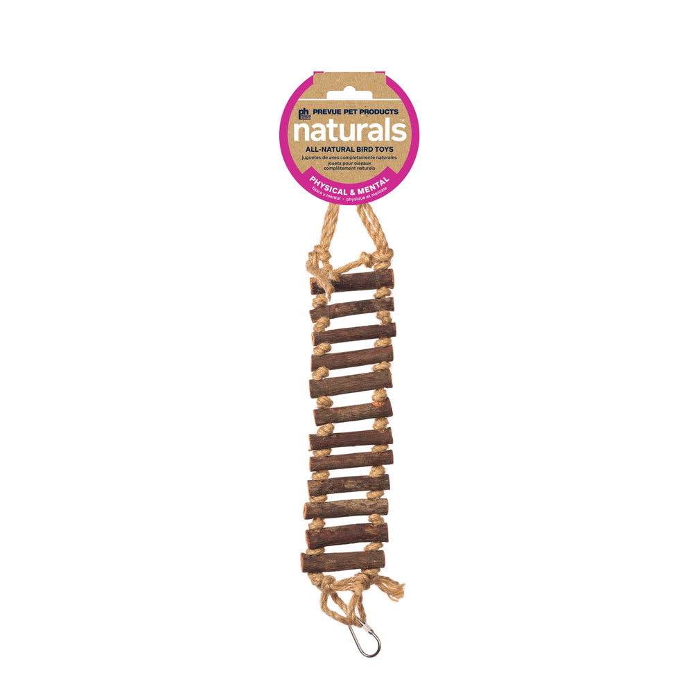 Prevue Naturals échelle en corde et bois pour stimulation des pattes.