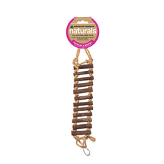 Prevue Naturals échelle en corde et bois pour stimulation des pattes.