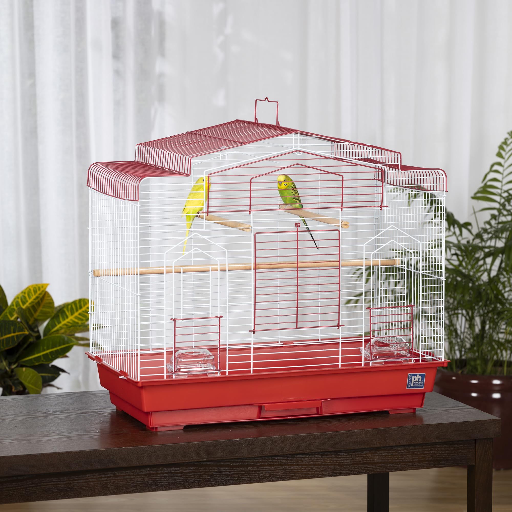 Perches en bois Prevue Pet pour zones de repos confortables.
