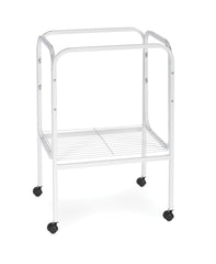 Prevue Pet Products: support avec roulettes facilitant le déplacement de la cage.