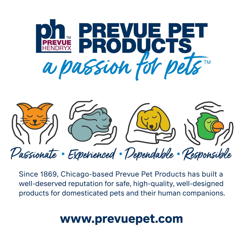 Depuis 1869, Prevue Pet Products accompagne les propriétaires d'animaux.