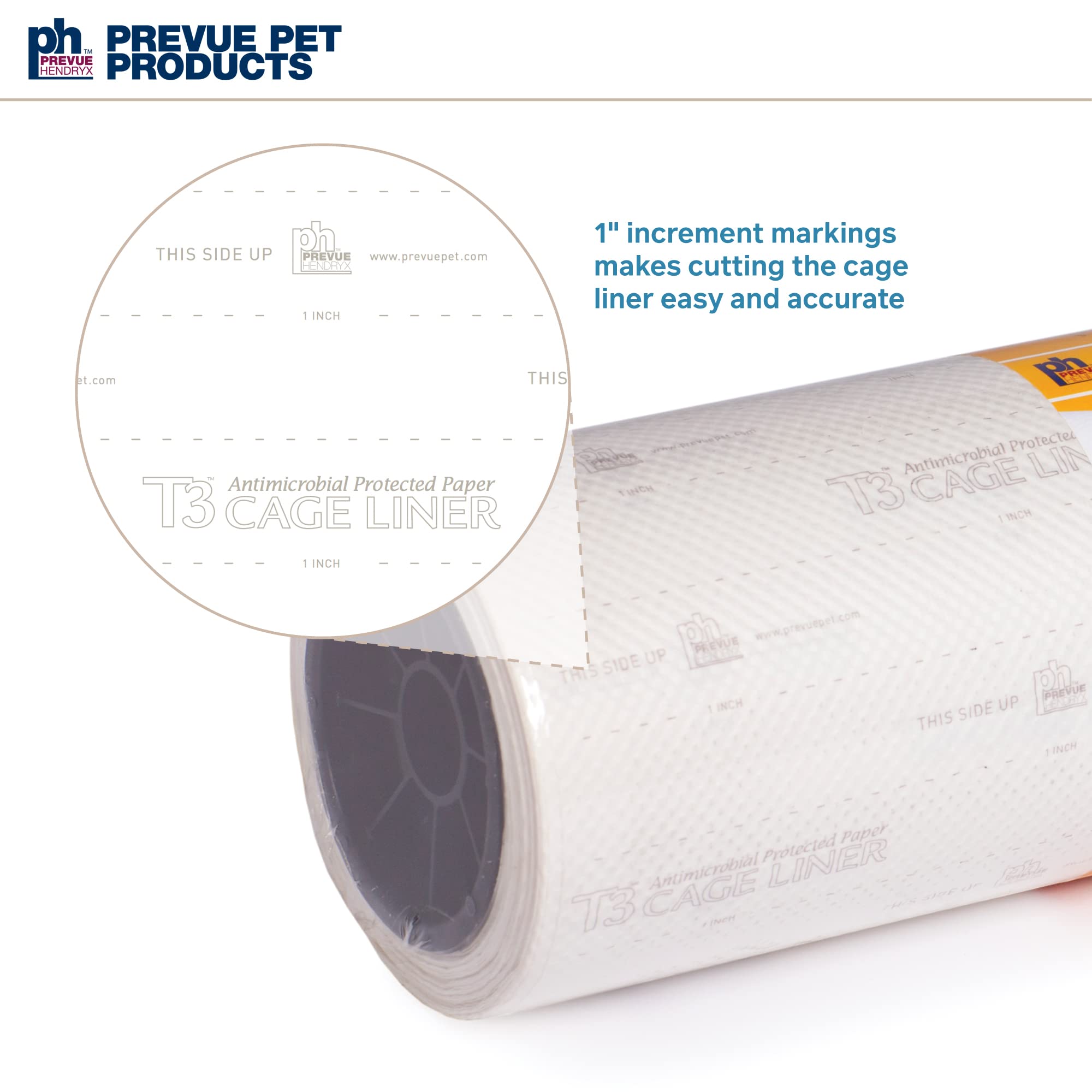 Prevue T3 Cage Liner format universel 21,5 pouces x 100 pieds.