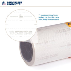 Prevue T3 Cage Liner format universel 21,5 pouces x 100 pieds.