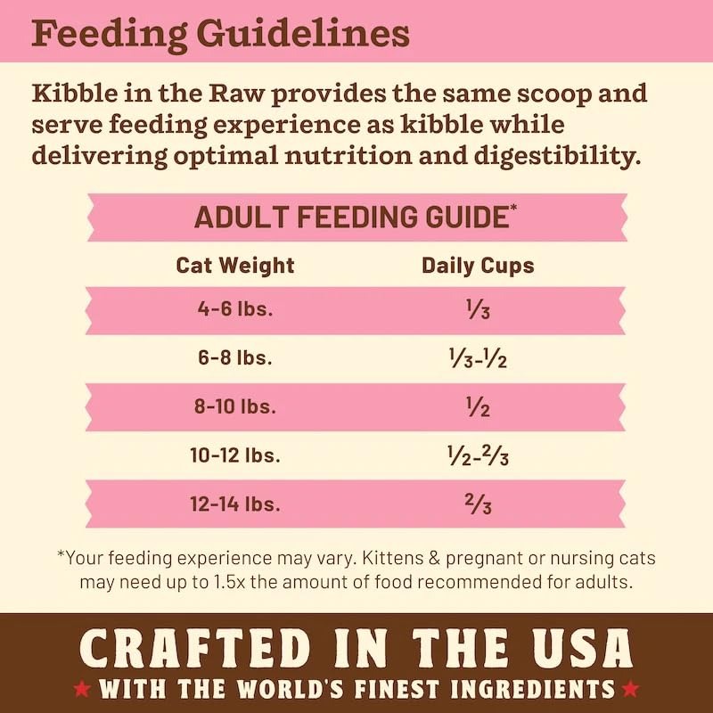 Primal Kibble boeuf – protéine pour le maintien musculaire du chat