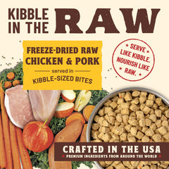 Primal Kibble dans le Cru — service rapide sans hydratation nécessaire.