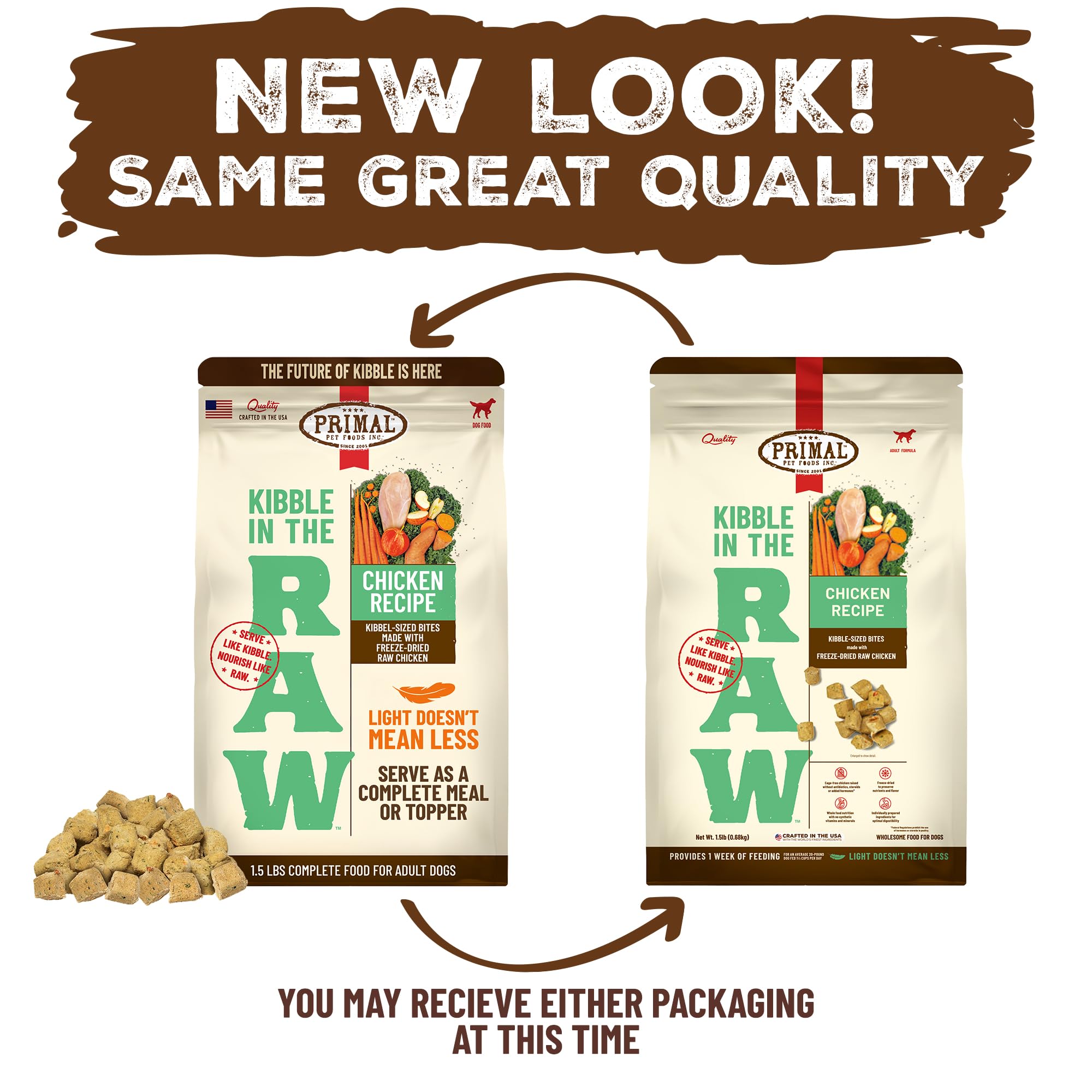 Primal Pet Foods - fabriqué aux États-Unis, qualité artisanale