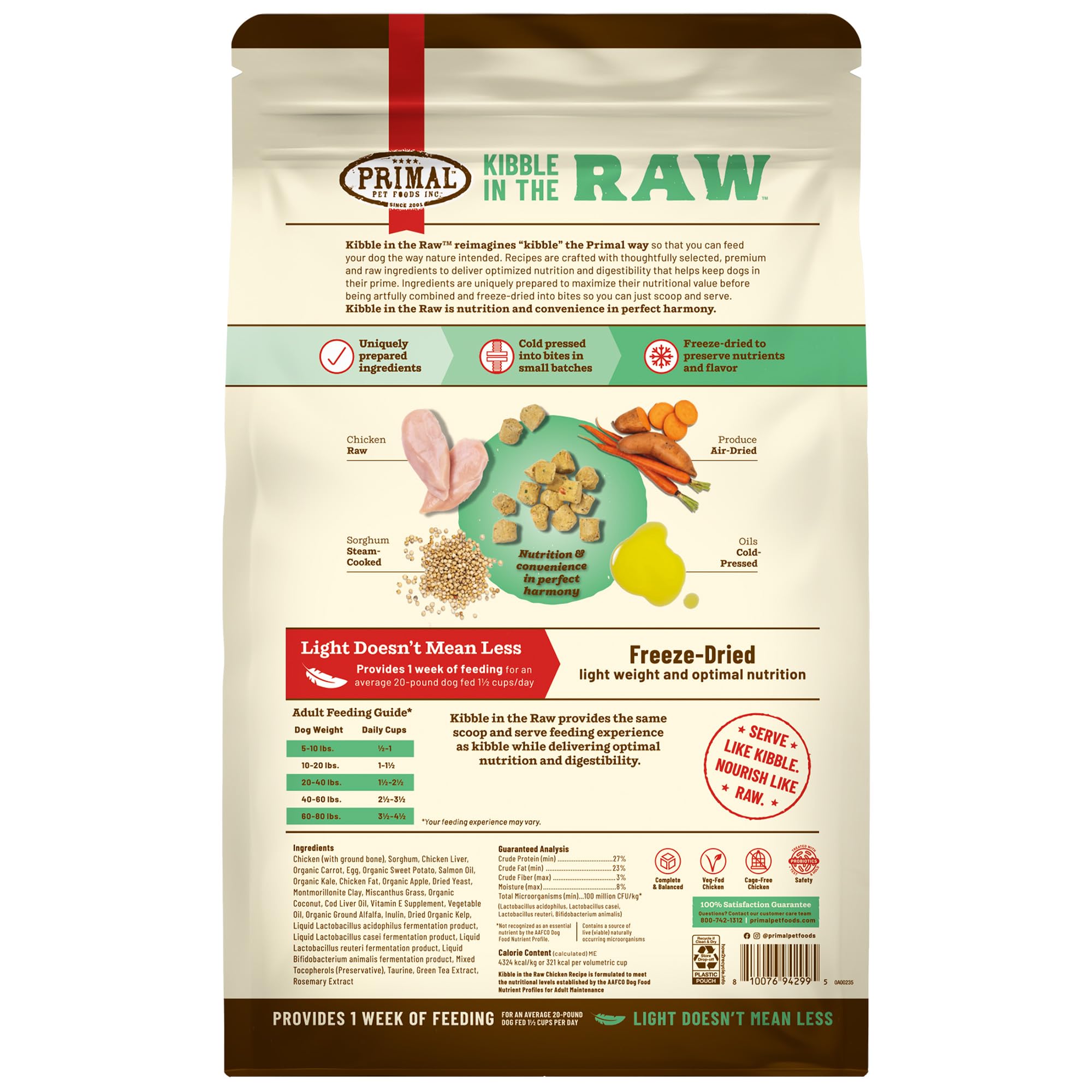 Primal Pet Foods - santé peau et poil avec ingrédients naturels