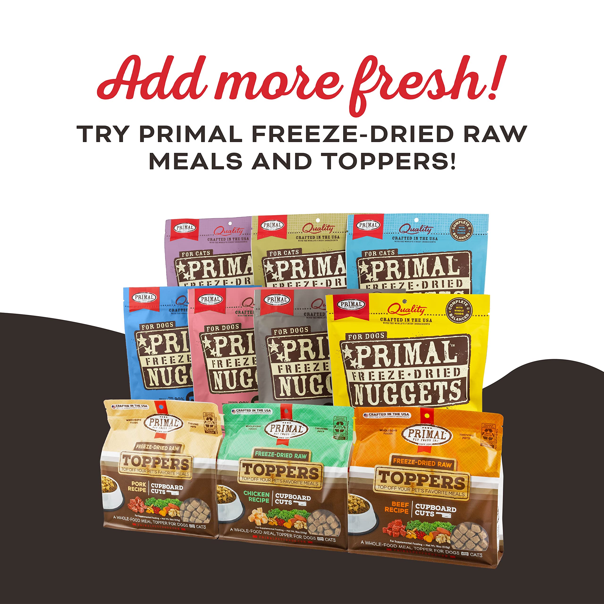 Primal You Maple My Day fabriquee aux Etats-Unis avec des ingrédients simples