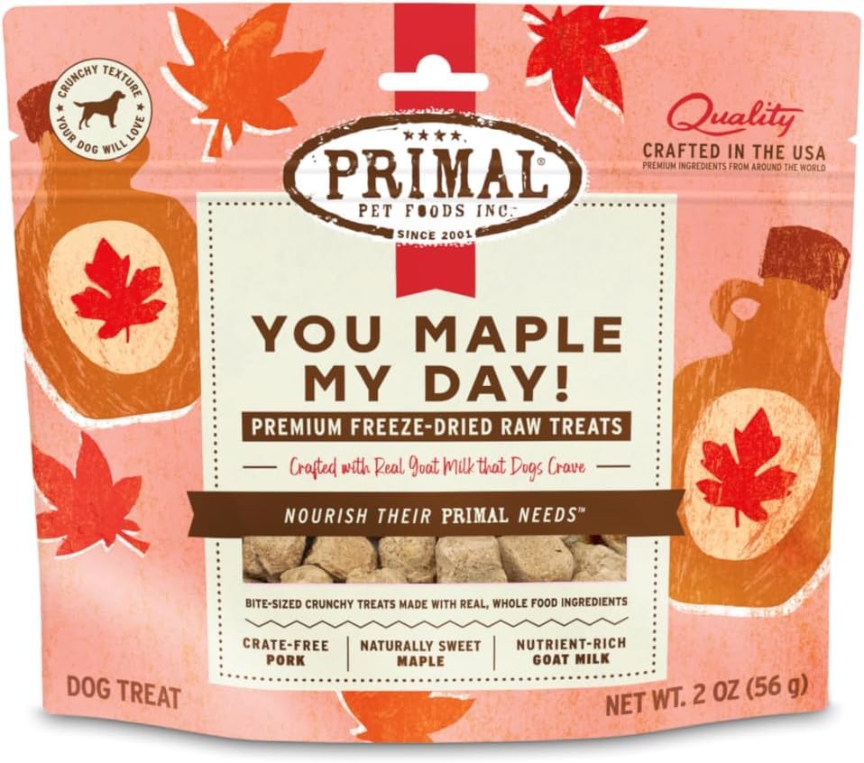 Primal You Maple My Day porc érable en sachet idéal pour l entraînement