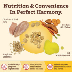 Primal Pet Foods recette chiot, soutien potentiel à la croissance et à l’énergie.