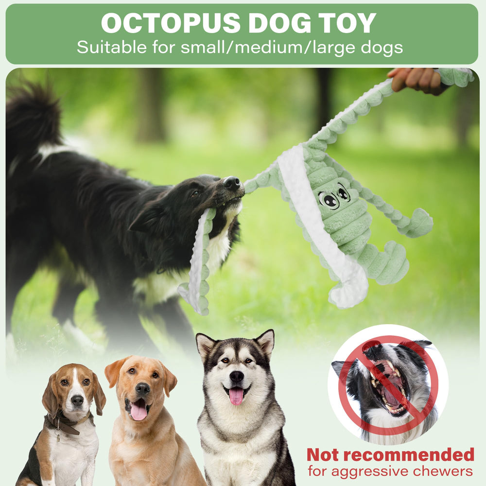 Idéal cadeau Prime Pets Pieuvre pour chien grand format.