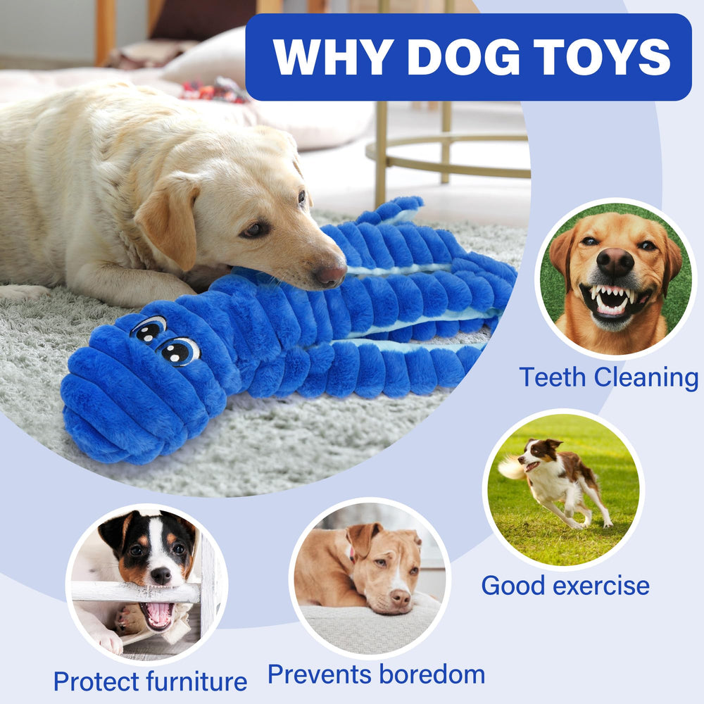 Jouet Prime Pets bleu, idéal comme cadeau ludique pour chiens