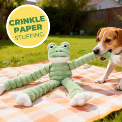 Jouet chien Prime Pets intérieur/extérieur, parfait pour lancer et rapporter.