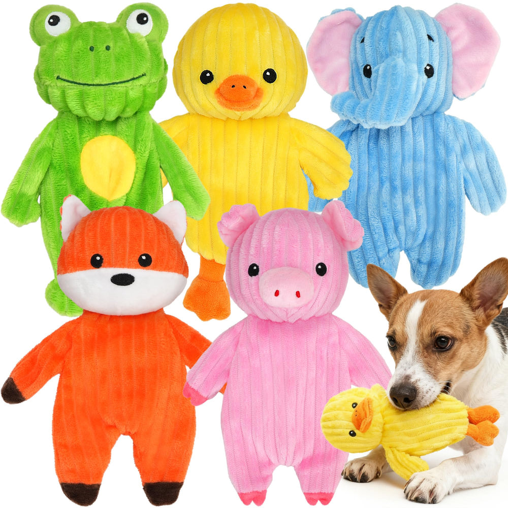 Prime Pets peluche cochon rose avec sifflet, jouet stimulant pour chiens.