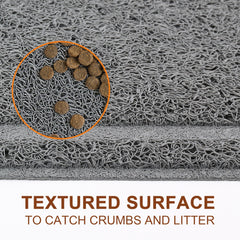 Tapis Prime Pets nettoyage rapide gris, simple à entretenir