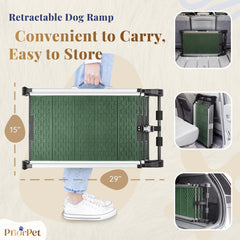 Priorpet rampe chien antiderapante — surface adhérente pour traction fiable.